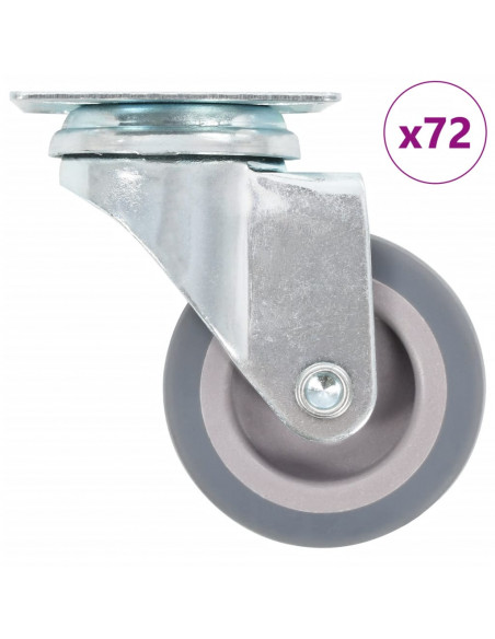 Ruote Girevoli 72 pz 50 mm