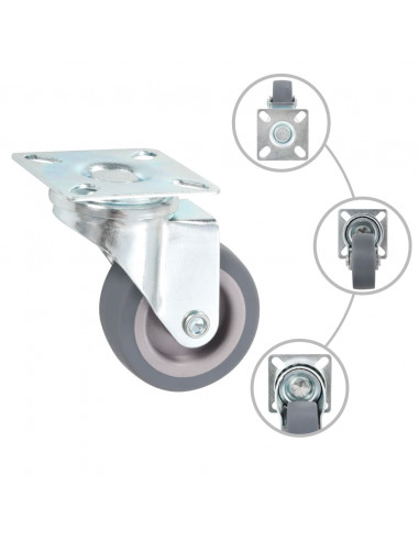 Ruote Girevoli 72 pz 50 mm