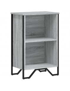 Libreria Grigio Sonoma 50x31x74,5 cm in Legno Multistrato 2