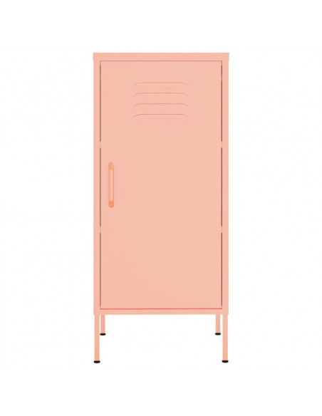 Armadietto Rosa 42,5x35x101,5 cm in Acciaio