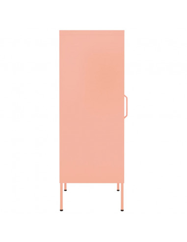 Armadietto Rosa 42,5x35x101,5 cm in Acciaio