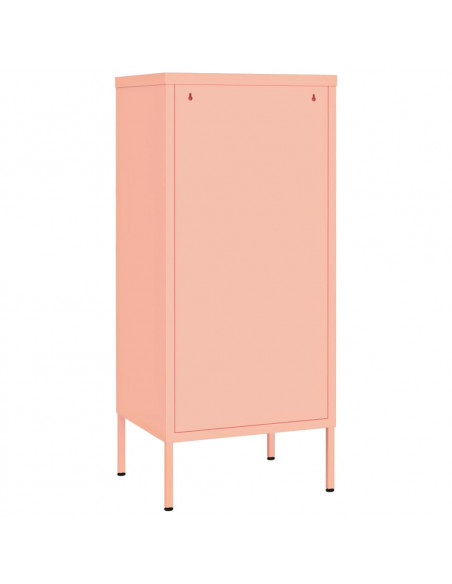 Armadietto Rosa 42,5x35x101,5 cm in Acciaio