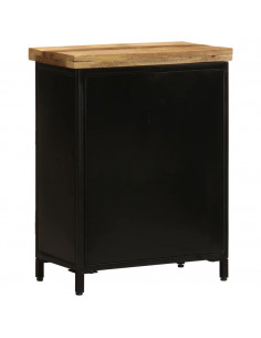 Credenza 55x30x71 cm in Legno Massello di Mango 2