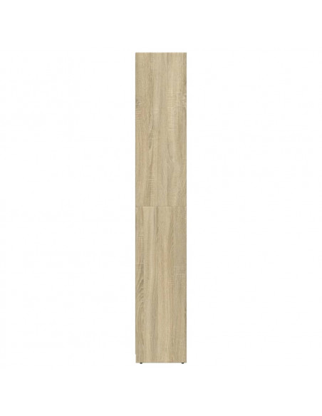 Mobile da Bagno Rovere Sonoma 30x30x183,5 cm Legno Multistrato