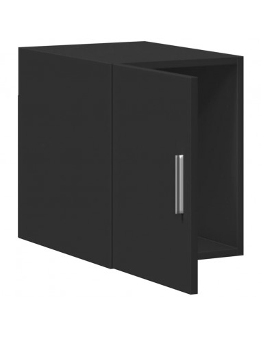 Mobile a Parete Nero 30x42,5x40 cm in Legno Multistrato