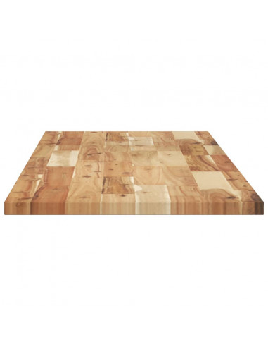 Ripiano a Parete 120x40x2cm Legno Massello Acacia Rifinito Olio