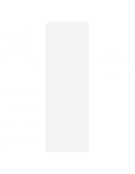 Credenza Bianca 40x41x124 cm in Legno Multistrato