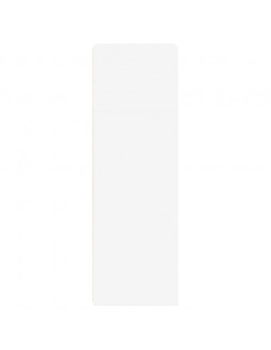 Credenza Bianca 45x41x124cm in Legno Multistrato