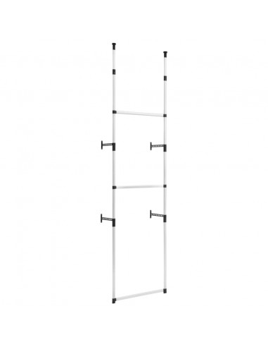 Sistema per Guardaroba Telescopico con Aste in Alluminio