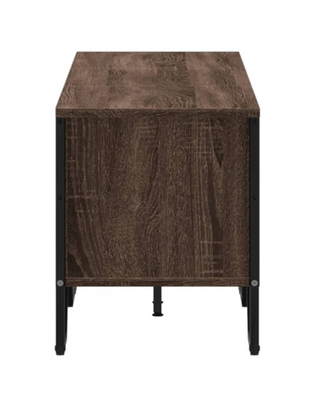 Mobile Porta TV Rovere Marrone 180x34x41cm in Legno Multistrato