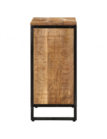 Portabottiglie per 9 Bottiglie 55x33x70 cm Legno Massello Mango