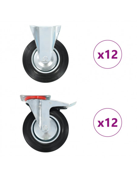 Ruote 24 pz 200 mm