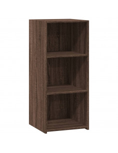 Credenza Rovere Marrone 40x41x93 cm in Legno Multistrato 2