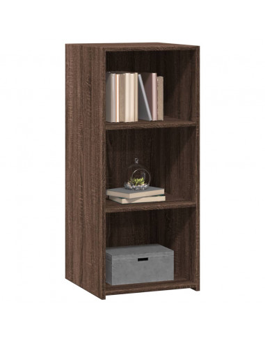 Credenza Rovere Marrone 40x41x93 cm in Legno Multistrato