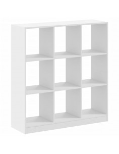 Libreria Bianca 102x32x108 cm in Truciolato 2