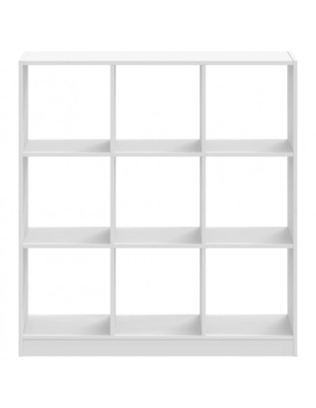 Libreria Bianca 102x32x108 cm in Truciolato