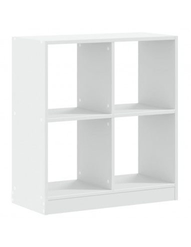 Libreria Bianca 68,5x32x75 cm in Legno Multistrato