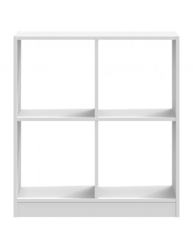 Libreria Bianca 68,5x32x75 cm in Legno Multistrato