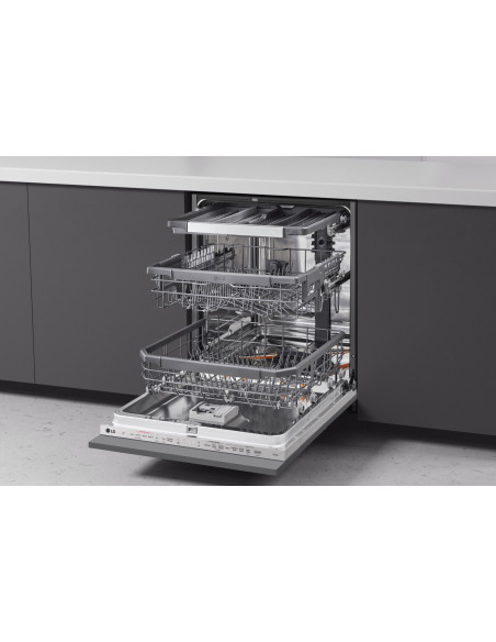 LG QuadWash DB365TXS Lavastoviglie a scomparsa totale Classe B 14 coperti Vapore Wi-Fi