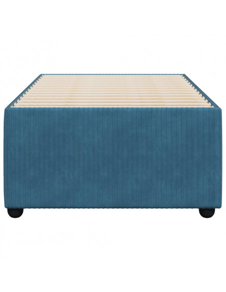 Giroletto Blu 80x200 cm in Velluto