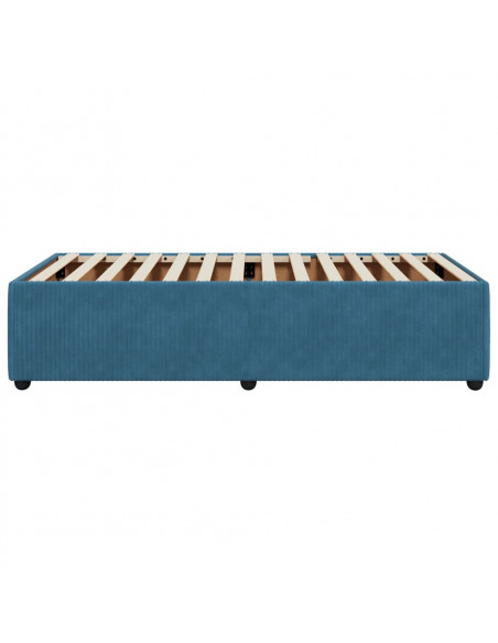 Giroletto Blu 80x200 cm in Velluto