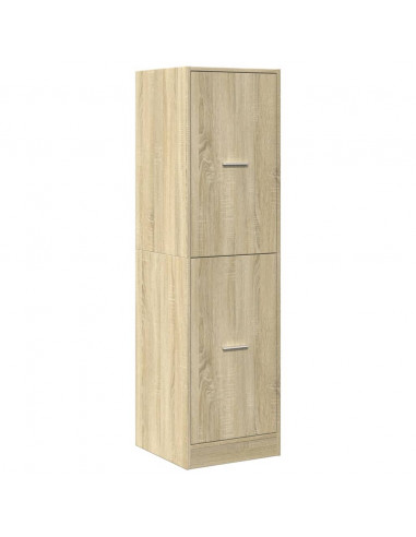 Armadietto da Farmacia Rovere Sonoma 40x41x144,5 cm Truciolato