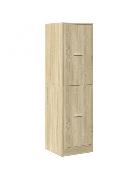 Armadietto da Farmacia Rovere Sonoma 40x41x144,5 cm Truciolato