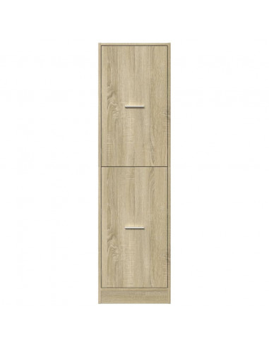 Armadietto da Farmacia Rovere Sonoma 40x41x144,5 cm Truciolato