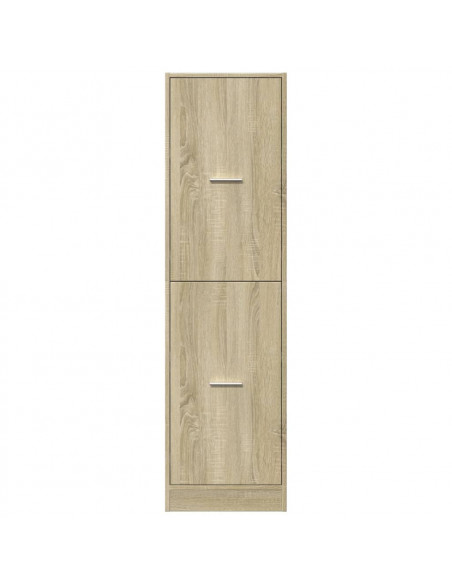 Armadietto da Farmacia Rovere Sonoma 40x41x144,5 cm Truciolato