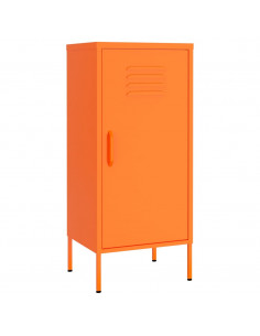 Armadietto Arancione 42,5x35x101,5 cm in Acciaio 2