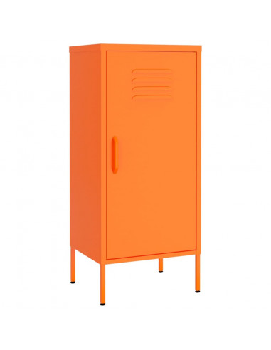 Armadietto Arancione 42,5x35x101,5 cm in Acciaio