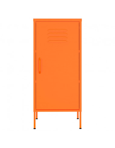 Armadietto Arancione 42,5x35x101,5 cm in Acciaio