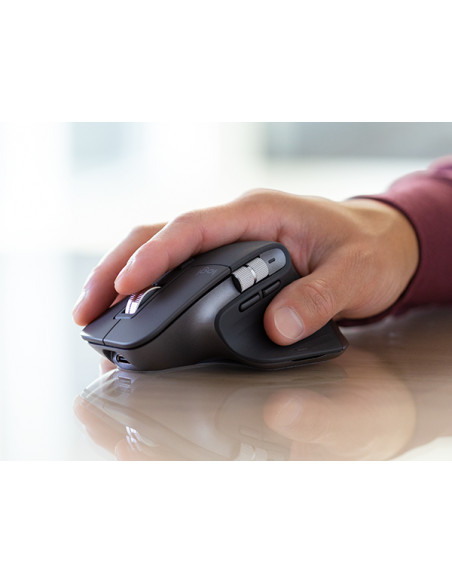 Logitech MX Master 3s for Business mouse Ufficio Mano destra RF senza fili + Bluetooth Laser 8000 DPI