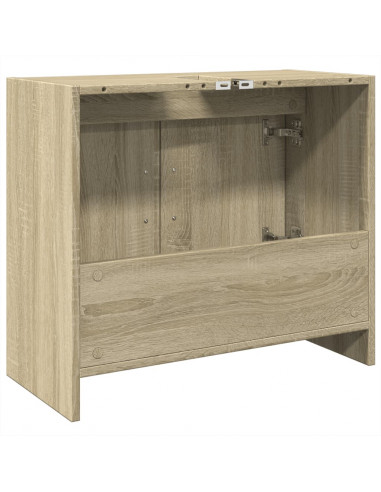 Mobile Lavabo Rovere Sonoma 63x29x55 cm Legno Multistrato