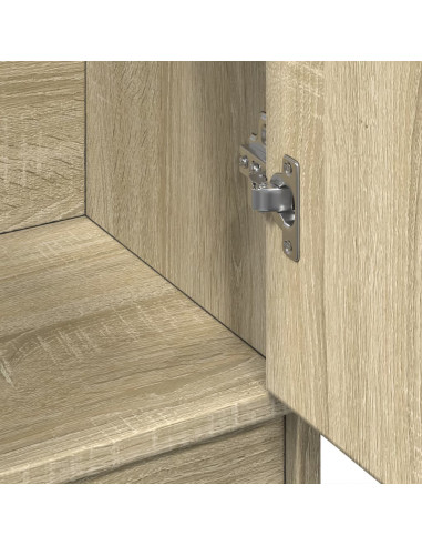 Mobile Lavabo Rovere Sonoma 63x29x55 cm Legno Multistrato