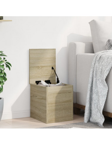 Contenitore Portaoggetti Rovere Sonoma 30x35x35cm in Truciolato