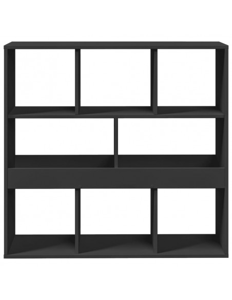 Libreria/Divisorio Nero 100x33x94,5 cm