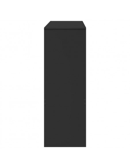 Libreria/Divisorio Nero 100x33x94,5 cm