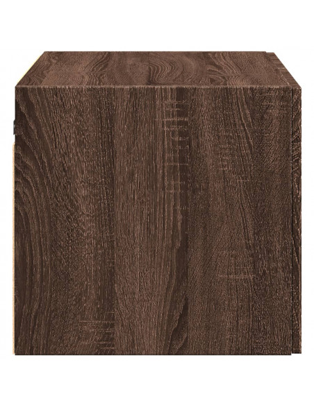 Mobile a Parete Rovere Marrone 70x42,5x40 cm Legno Multistrato