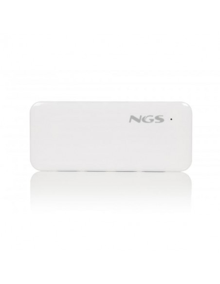 NGS IHUB 7 iReader Card USB 2.0 7 porte. Colore Bianco