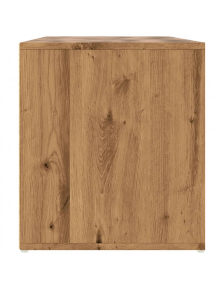 Mobile Angolare Rovere Artigianale 160x40x45 cm in Truciolato