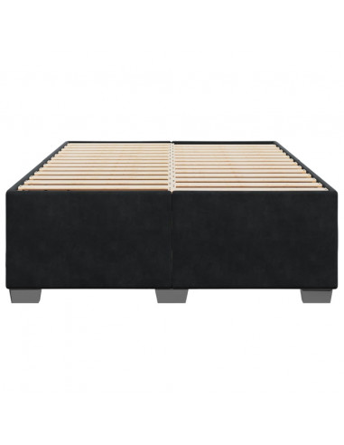 Giroletto Nero 140x190 cm in Velluto