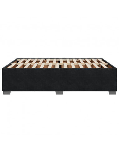 Giroletto Nero 140x190 cm in Velluto