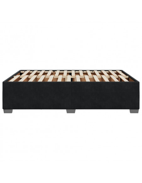 Giroletto Nero 140x190 cm in Velluto