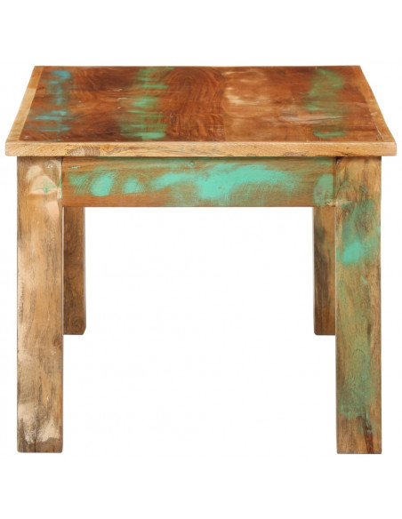 Tavolino da Salotto 100x55x45 cm in Legno Massello di Recupero