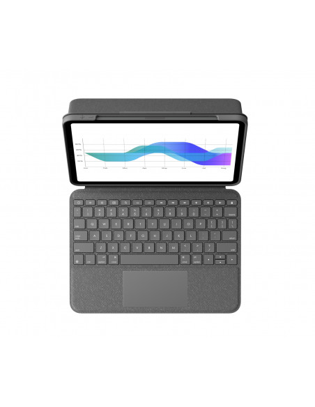 Logitech Folio Touch Italiano Smart Connector Grigio