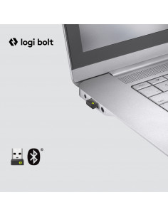 Logitech Lift for Business mouse Ufficio Mano destra RF senza fili + Bluetooth Ottico 4000 DPI 2