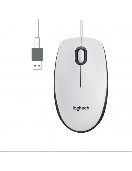 Logitech M100 mouse Ufficio Ambidestro USB tipo A Ottico 1000 DPI