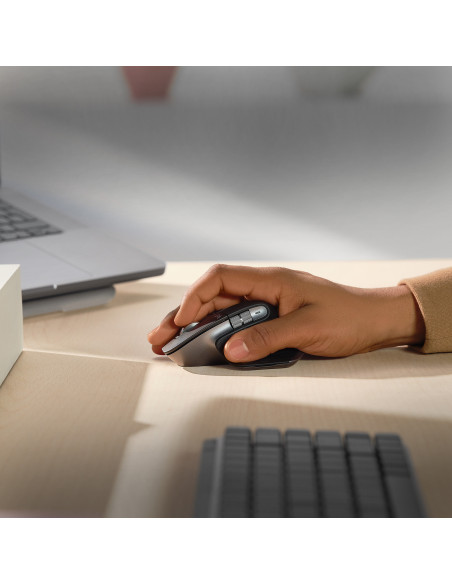 Logitech MX Master 3S for Mac mouse Ufficio Mano destra Bluetooth Laser 8000 DPI