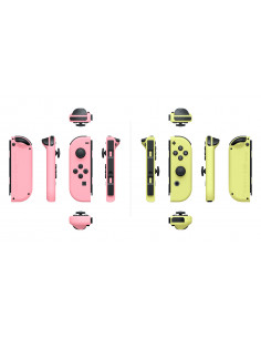 Nintendo Switch - Set da due Joy-Con Rosa Pastello/Giallo pastello 2